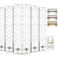 EZVALO 6Pack Under Cabinet Lighting 2000mAh Rechargeable Wireless Motion Sensor Lights 62LEDs 3 Color Temps Dimmable Timer Magnetic with Remote Control for Kitchen Closet Stair