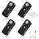 NIEGNOWOO LED Motion Sensor Puck Lights Rechargeable Cabinet Lights Stick on Wireless LED Night Light for Closet Drawer Shelf Under Cabinet Warm White 4Pack USB Charging Cord Included