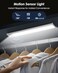 VerRon 5Pack 12in Under Cabinet Lighting Upgraded 2500mAh Rechargeable Under Cabinet Lights Wireless LED Motion Sensor Light Indoor Closet Lights UnderCounter Light Fixtures for Kitchen Hallway