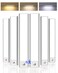 AMETHEUS 6Pack Under Cabinet Lighting 34 LED Rechargeable Battery Motion Sensor Light Indoor Dimmable 3 Color Temps Magnetic Closet Lights Wireless Under Counter Lights for Kitchen 8inch