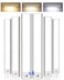 AMETHEUS 16inch Under Cabinet Lighting 6Pack Rechargeable Motion Sensor Light Indoor Magnetic Closet Lights with Dimmable 3 Color Temps Wireless Under Counter Lights for Kitchen Stairs