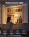AMETHEUS 16inch Under Cabinet Lighting 6Pack Rechargeable Motion Sensor Light Indoor Magnetic Closet Lights with Dimmable 3 Color Temps Wireless Under Counter Lights for Kitchen Stairs