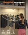 LENOMA 16in Under Cabinet Lighting with Remote LED Motion Sensor Light Indoor Rechargeable Closet Lights Wireless Dimmable 3 Color Temps Magnetic Under Counter Lights for Kitchen Pantry Stair 5 Pack