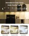 Rihvy Under Cabinet Lighting 4 Inches Rechargeable Motion Sensor Light Indoor 3 Color Dimmable Closet Light Battery Operated USB Stick on LED Magnetic Under Counter Lights for Kitchen Stair 6 Packs