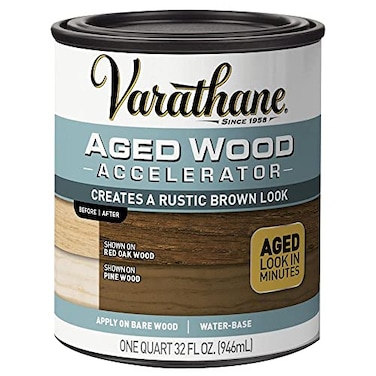 Varathane 331305 Aged Wood Accelerator Quart Brown