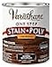 Varathane 225250H OilBased One Step Stain Poly Quart Dark Walnut