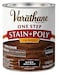 Varathane 225250H OilBased One Step Stain Poly Quart Dark Walnut