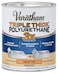 Varathane Triple Thick Polyurethane Clear Wood Finish SelfLeveling Formula Scratch and Stain Resistance Durability in One Coat Matte Quart