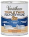 Varathane Triple Thick Polyurethane Clear Wood Finish SelfLeveling Formula Scratch and Stain Resistance Durability in One Coat Matte Quart