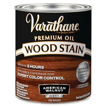 Varathane RustOleum 211727H Premium Wood Stain Quart American Walnut