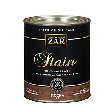 Zar Wood Stain 11912 Qt MOCHA Stain