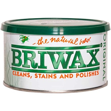 Briwax Darkbrown Dark Brown Furniture Wax Cleans Stains and Polishes