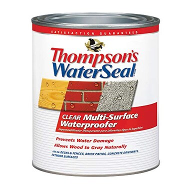 Thompson's Thompsons WaterSeal MultiSurface Waterproofer Stain Clear 1 Quart