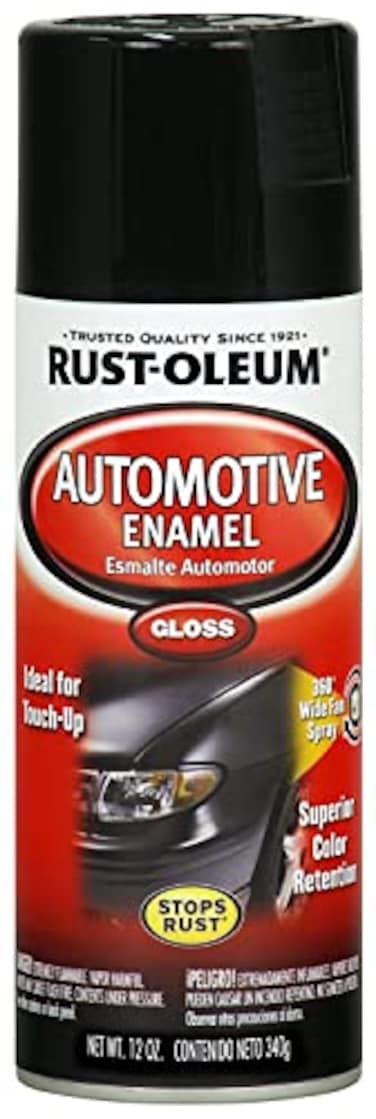 Rust-Oleum RustOleum 252462 Automotive Enamel Spray Paint 12 oz Gloss Black