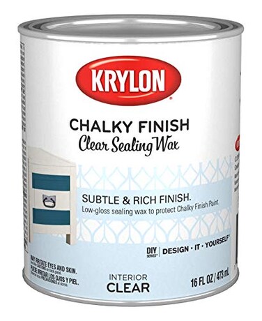 Krylon K0421700013 Chalky Finish HalfQuart 16 Fl Oz Pack of 1 Clear