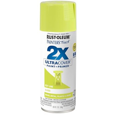 Rust-Oleum RustOleum 249104 Painters Touch 2X Ultra Cover Spray Paint 12 oz Gloss Key Lime