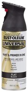 Rust-Oleum RustOleum 245198 Universal All Surface Spray Paint 12 oz Flat Black