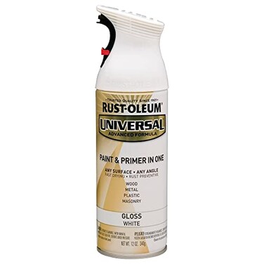 Rust-Oleum RustOleum 245199 Universal All Surface Spray Paint 12 oz Gloss Pure White