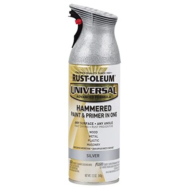 Rust-Oleum RustOleum 245219 Universal All Surface Hammered Spray Paint 12 oz Silver
