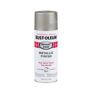 Rust-Oleum RustOleum 7715830 Stops Rust Bright Coat Metallic Spray Paint 11 Oz Aluminum