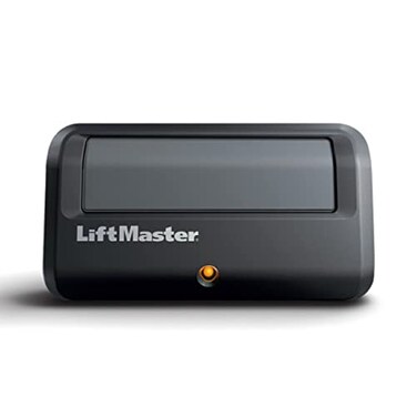LiftMaster 891LM Security 20 1Button Gate Operator Remote Control with Visor Clip Compatible only with Security 20 LiftMaster gate openers with Yellow Round Learn Button and Yellow Antenna