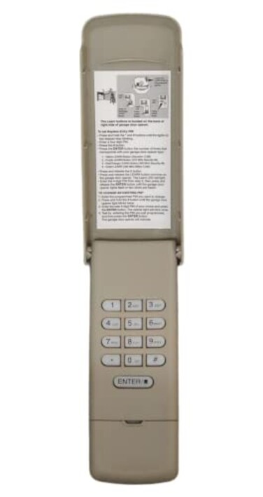 CARMATOR Garage Door Opener Keypad Universal for Liftmaster Chamberlain Craftsman Openers with Learn Button Replaces 877MAX G940EVP2 878MAX 377LM 977LM 877LM 66LM CMXZDCG440 Wireless Keypad