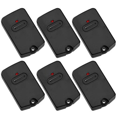 Kingdder 6 Pcs Gate Opener Remote Compatible with Mighty Mule RB741 Gate Control Remote Works Compatible with GTO RB741FM135 Transmitter Control Single Button Garage Door Controller Replacement