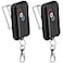 Kingdder 2 Pcs Garage Door Remote Compatible with Guardian 2211l 3 Button Garage Door Remote Transmitter 303mhz390mhz Gate Opener with Keychain and Base