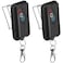 Kingdder 2 Pcs Garage Door Remote Compatible with Guardian 2211l 3 Button Garage Door Remote Transmitter 303mhz390mhz Gate Opener with Keychain and Base