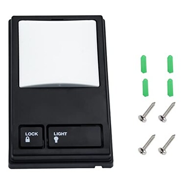 folosem MultiFunction Wall Keypad Control Panel WallMounted MultiFunction Garage Door Console for LiftMaster 41A52731 78LM 78LMC 41C494 Wired Version