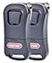 Genie Single Button Garage Door Opener Remotes 2 Pack Safe Secure Access Each Remote Compatibile Only With Genie Intellicode Garage Door Openers Model G1T Black G1T 2Pack