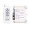 fushionsea DC 12V 40A Motor Remote Control Switch 2CH Motor Forward and Reverse Wireless Switch 433Mhz Remote Control Relay Use for Car Motor Electric Curtain Water Pump and More