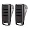 Oraneyun O3TBX O3TA 315390MHZ Dual Frequency AutoSeek Overhead Door Garage Opener Remote for Overhead Door CodeDodgerGenie Intellicode 3 Buttons Remote Replace for Overhead Door Remote 2 Pack