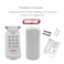 Genie Garage Door Opener Wireless Keyless Keypad Safe Secure Access Compatible with All Genie Intellicode Garage Door Openers Easy Entry into the Garage With a PIN Model GKR White