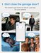 meross Smart Garage Door Opener Remote Compatible with Apple HomeKit Amazon Alexa Google Assistant SmartThings Multiple Notification Modes No Hub NeededWhite