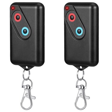 Kingdder 2 Pieces Garage Door Remote Compatible with Guardian 2211 L 2 Button Garage Door Remote Transmitter 303mhz390mhz Gate Opener Transmitter with Keychain
