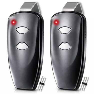 GARAGE STOP 2X for Marantec Harrison Martin M32312 315 MHz Two Button Garage Door Opener Remote Replacement Program Pin Compatible with Marantec Garage Door Keypad
