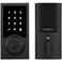 Kwikset HomeConnect 918 Contemporary ZWave Long Range Enabled Touchscreen Lock Works with Ring Alarm Samsung SmartThings Hub Required Sold Separately in Matte Black