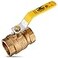 REVALVED Full Port 114 Brass Ball Valve LeadFree Brass Valve Female Threaded NPT Connector Max Pressure 150 PSI WSP 600 PSI WOG 125 in 1 Pack