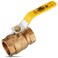 REVALVED Full Port 114 Brass Ball Valve LeadFree Brass Valve Female Threaded NPT Connector Max Pressure 150 PSI WSP 600 PSI WOG 125 in 1 Pack