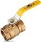 REVALVED Full Port 114 Brass Ball Valve LeadFree Brass Valve Female Threaded NPT Connector Max Pressure 150 PSI WSP 600 PSI WOG 125 in 2 Pack