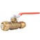 SharkBite 34 x 12 in PTC Reducing Ball Valve PushtoConnect Brass Water ShutOff Plumbing Fitting 22973LF