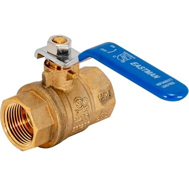 Eastman 34 Inch IPS Heavy Duty Full Port Ball Valve Brass Plumbing Fitting 20047LF