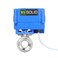 U.S. Solid US Solid Motorized Ball Valve 12 NSF 304SS Ball Valve with Full Port 924V ACDC and 2 Wire Auto Return Setup