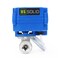 U.S. Solid US Solid Motorized Ball Valve 14 NSF 304SS Ball Valve with Full Port 924V ACDC and 2 Wire Auto Return Setup