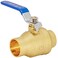 Eastman Heavy Duty Full Port Brass Ball Valve 112 in Sweat x 112 in Sweat Connection 20069LF