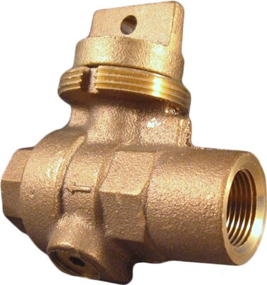 AY McDonald 34 6005 Series Stop and Waste Valve with Threaded Top
