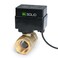 U.S. Solid US Solid Motorized Ball Valve 1 Brass Ball Valve with Standard Port 936V ACDC 2 Wire Auto Return Setup Normally Open NO