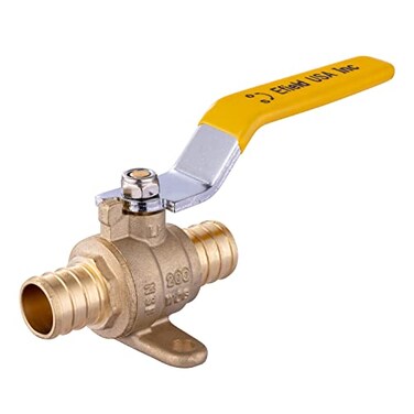 EFIELD 34 Inch Pex Brass Full Port Shutoff Ball Valve with DropearVALVE025