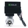 U.S. Solid US Solid Motorized Ball Valve 34 Stainless Steel Ball Valve with Standard Port 936V ACDC 2 Wire Auto Return Setup Normally Closed NC